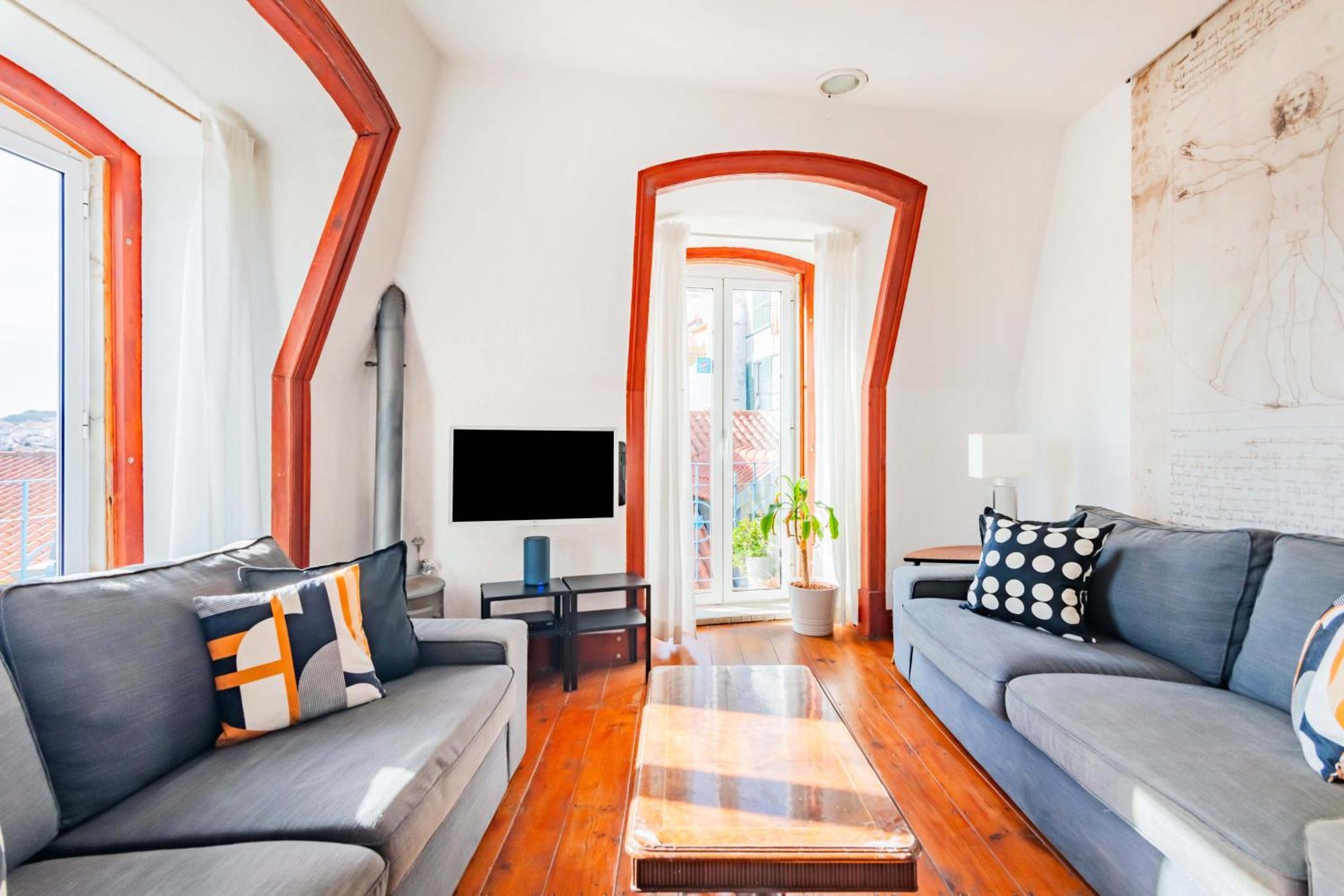 Bica'S River View Duplex Lisbon Bagian luar foto