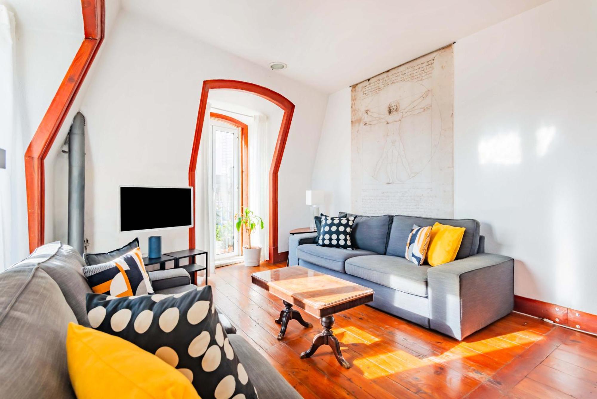 Bica'S River View Duplex Lisbon Bagian luar foto